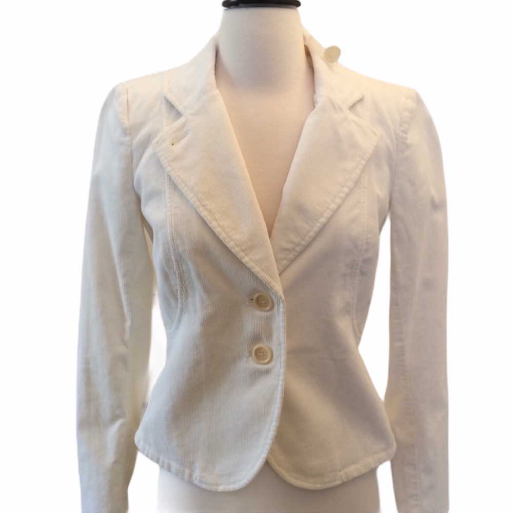 French Connection Corduroy Peplum Jacket